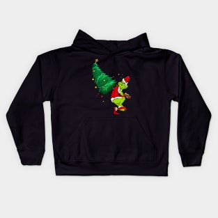 Stealing Christmas Kids Hoodie